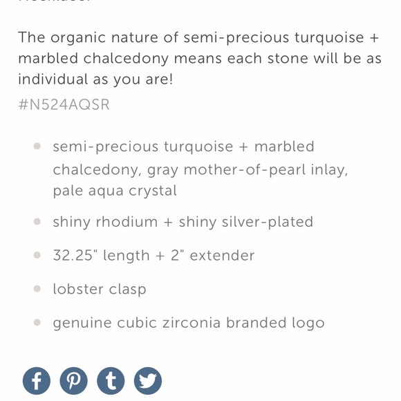 Chloe + Isabel 34” Necklace Faceted Beads UNIQUE Silver - Picture 4 of 9